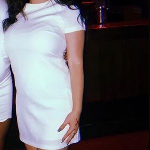 ✨3FOR$25✨ Lulu's White Cap Sleeve Mini Dress